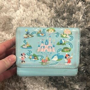 Loungefly Disneyland 65th Anniversary Wallet Happiest Place On Earth